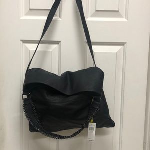 Black BCBG generation slouch bag NWT
